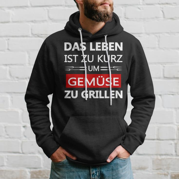 Das Leben Ist Zu Kurz Um Gemüsezu Grill Life Is Too Kapuzenpullover Geschenke für Ihn