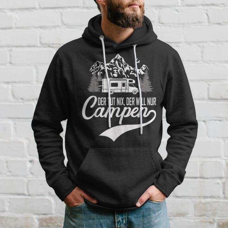 Der Tut Nix Der Will Nur Camping Kapuzenpullover Geschenke für Ihn