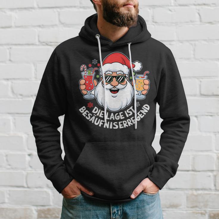 Die Lage Ist Besäufniserregend Christmas Kapuzenpullover Geschenke für Ihn