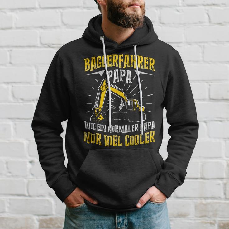 Digger Driver Dad Construction Machine Digger Driver Slogan Kapuzenpullover Geschenke für Ihn