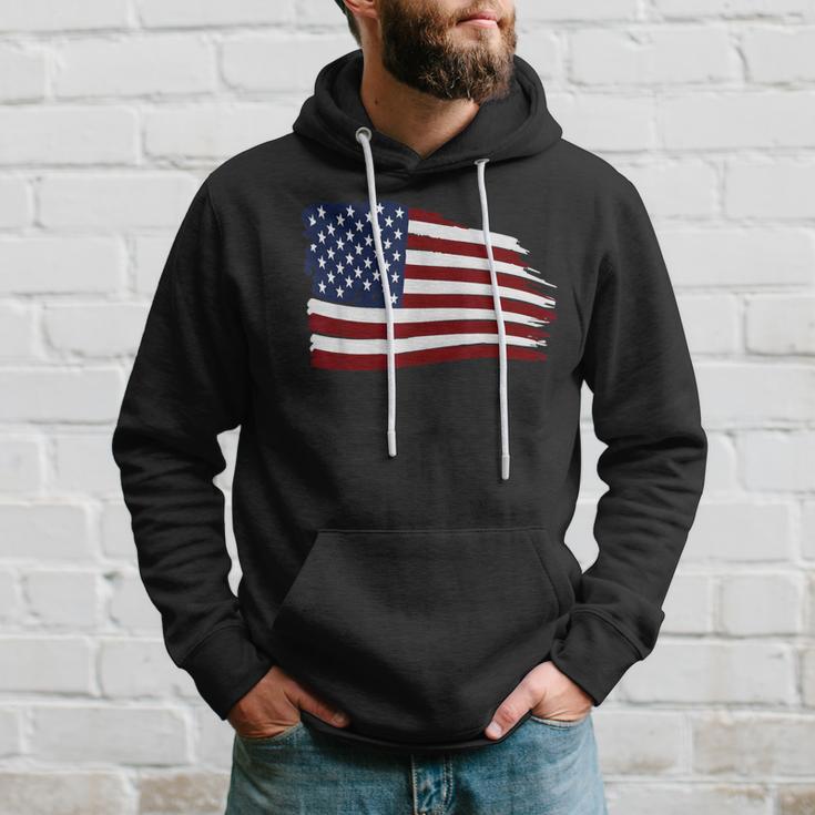 Distressed Us Usa Flag Stars And Stripes American Kapuzenpullover Geschenke für Ihn