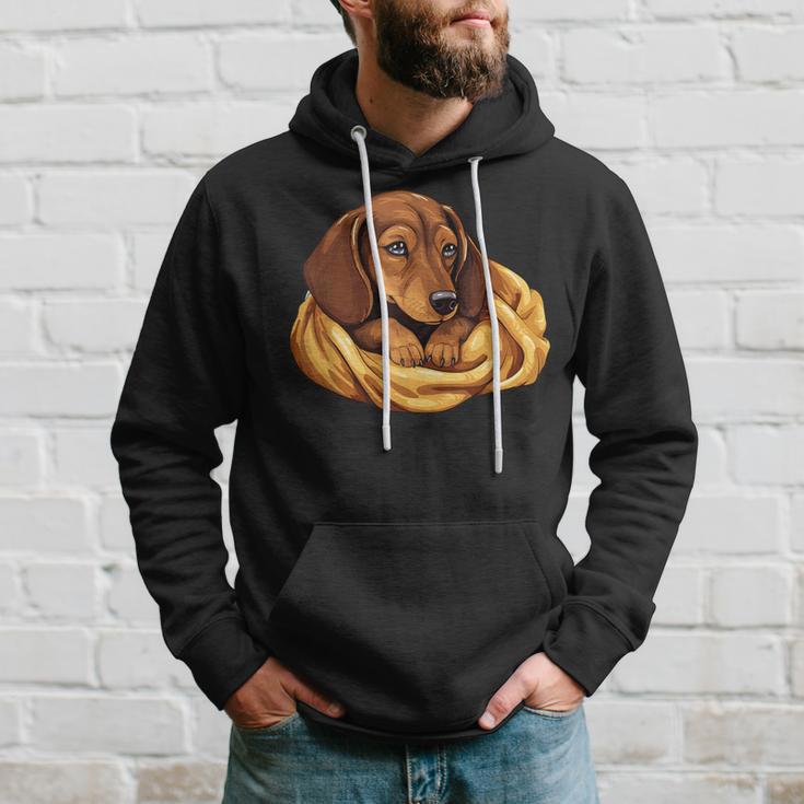 Dog Dachshund Official Favourite Sleeping Dachshund Kapuzenpullover Geschenke für Ihn