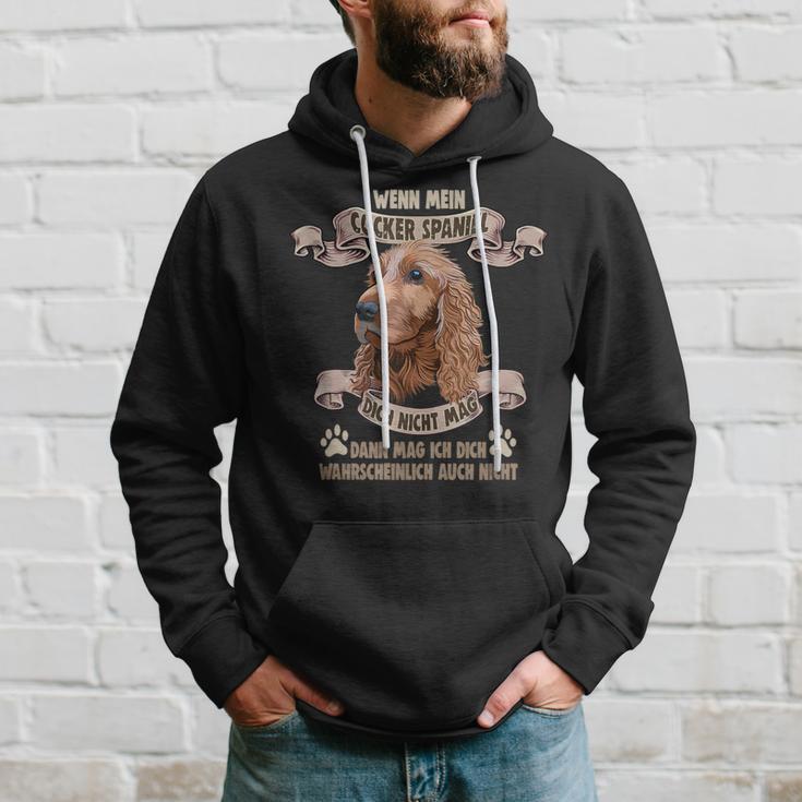 Dog Saying For Dog Lovers Cocker Spaniel Kapuzenpullover Geschenke für Ihn