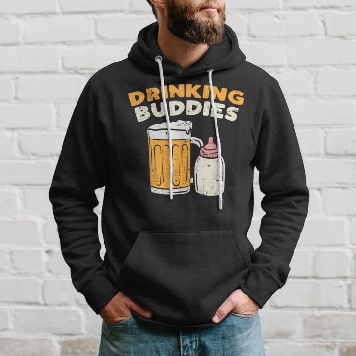 Drinkin Buddies Baby Bottle Son And Dad Matching Fathers Day Kapuzenpullover Geschenke für Ihn