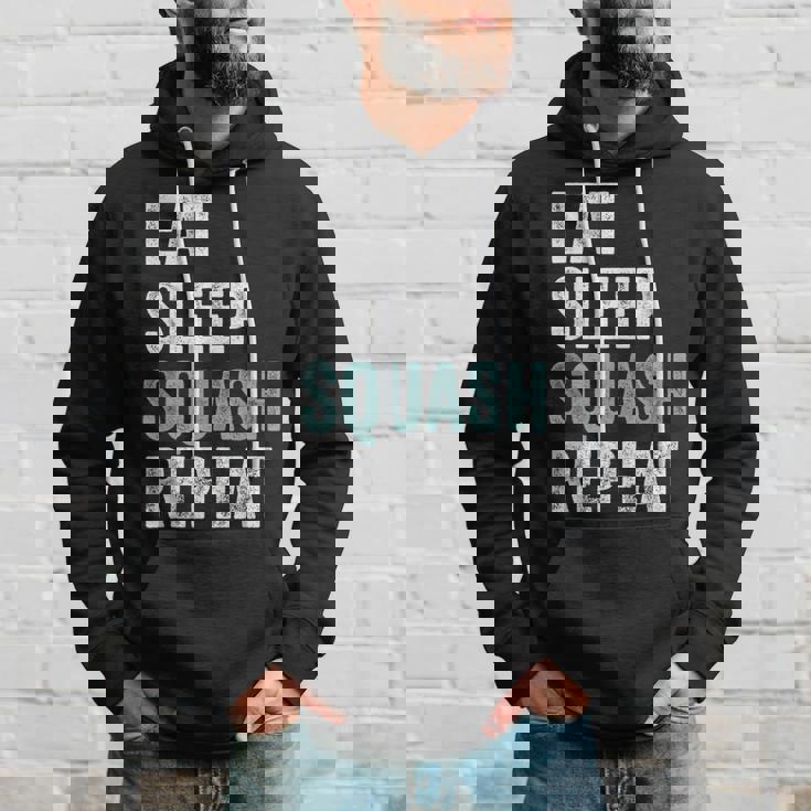 Eat Sleep Squash Repeat Squash Sudadera Regalos para él