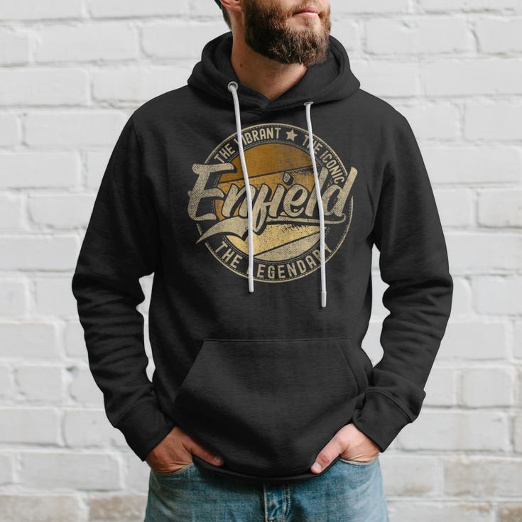 Enfield Ct Connecticutintage Distressed Kapuzenpullover Geschenke für Ihn