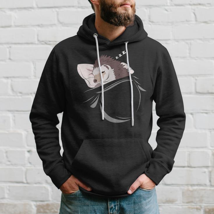Erizo Dormir Siesta Pijama Regalo Erizo Sudadera Regalos para él
