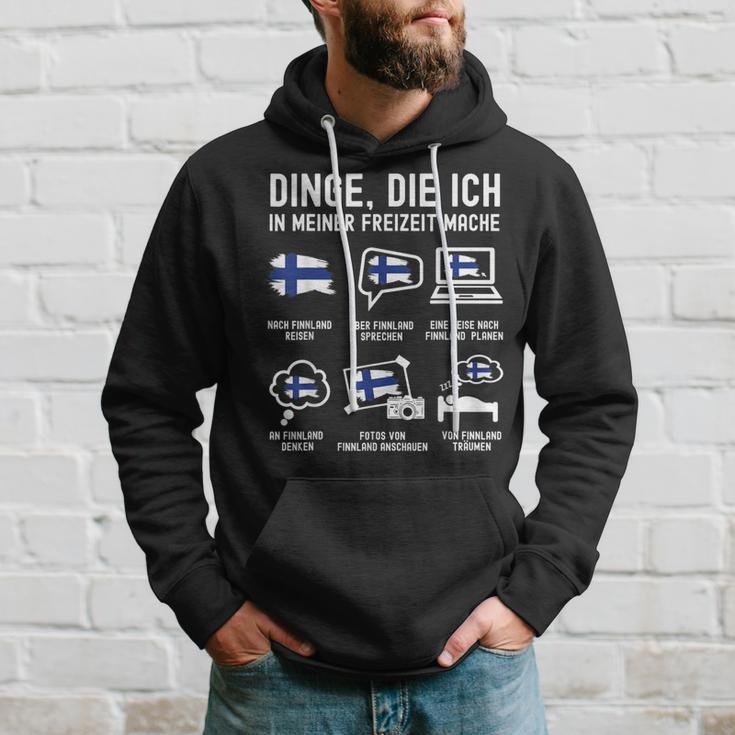 Finland Dinge Die Ich In Der Freizeit Mache Kapuzenpullover Geschenke für Ihn