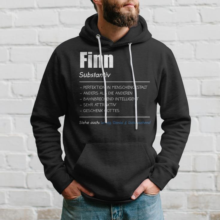 Finn Name First Name Kapuzenpullover Geschenke für Ihn