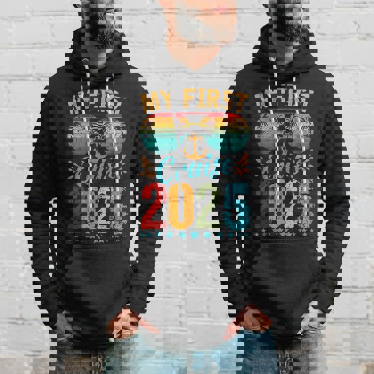 My First Cruise 2025 Family Vacation Trip Ship Matching Hoodie Gifts for Him