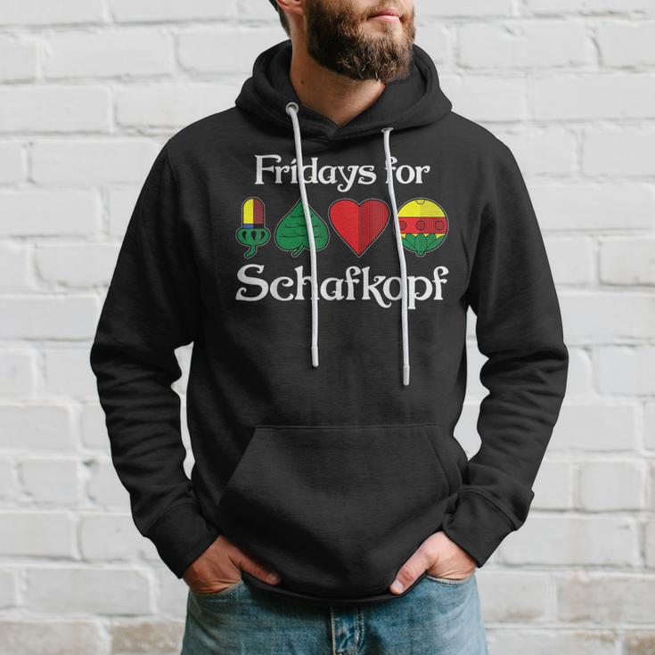 Fridays For Schafkopf Double Head Kapuzenpullover Geschenke für Ihn