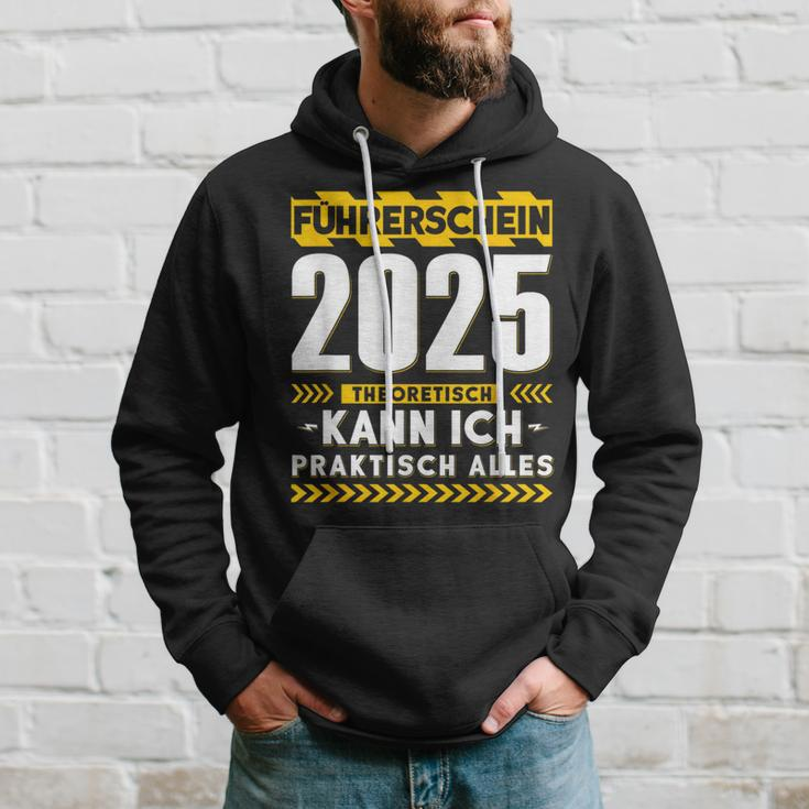 Führerschein 2025 Theoretisch Kann Ich Praktisch Alles Auto Kapuzenpullover Geschenke für Ihn