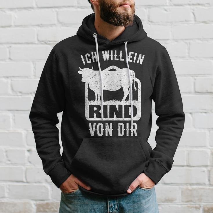 Agriculture Saying I Will A Rindon Dir Fun Kapuzenpullover Geschenke für Ihn