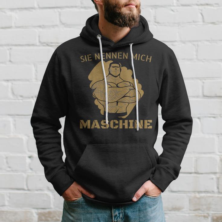 Bodybuilder Training Ich Name Mich Machine Kapuzenpullover Geschenke für Ihn