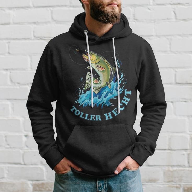 Fishing Saying With Fish And Bait Kapuzenpullover Geschenke für Ihn