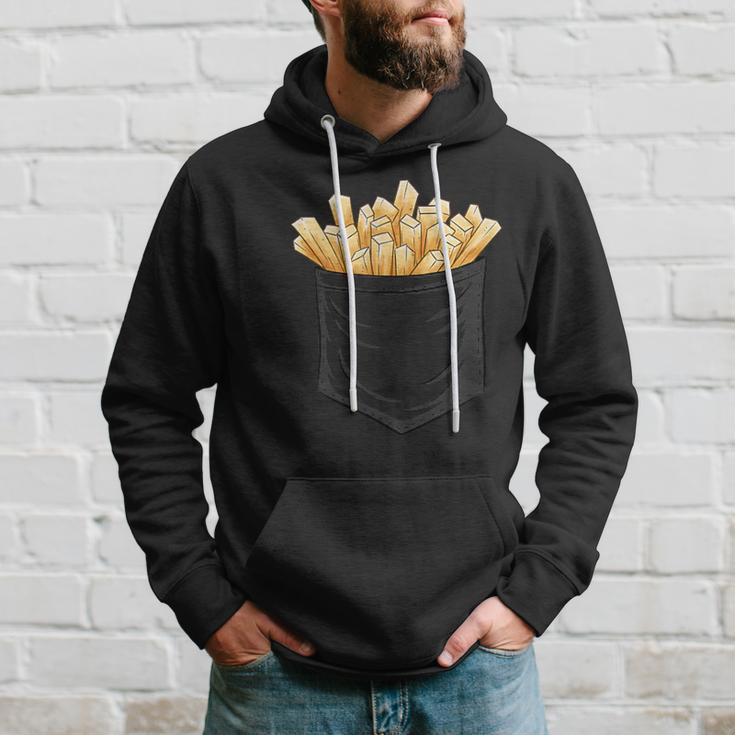 Fries Fast Food Chips In Your Bag Kapuzenpullover Geschenke für Ihn