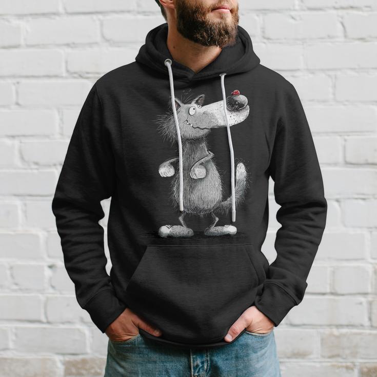 Grey Wolf I Wolves Wild Animal Nature Wolves Kapuzenpullover Geschenke für Ihn