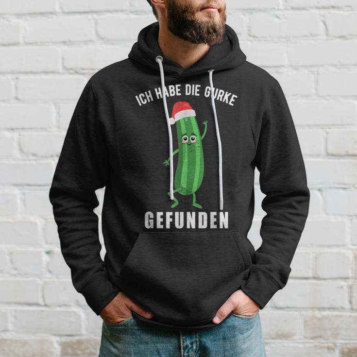 Ich Habe Die Gurke Finden Weihnachtsgurken Sieger Kapuzenpullover Geschenke für Ihn