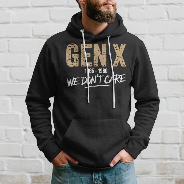 Gen X 1965-1980 We Don't Care Generation Xintage Kapuzenpullover Geschenke für Ihn