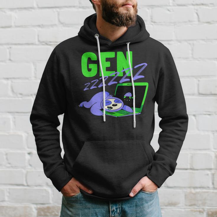 Gen Z Slogan Sleeping Fault Gen Zzz Generation Z Kapuzenpullover Geschenke für Ihn