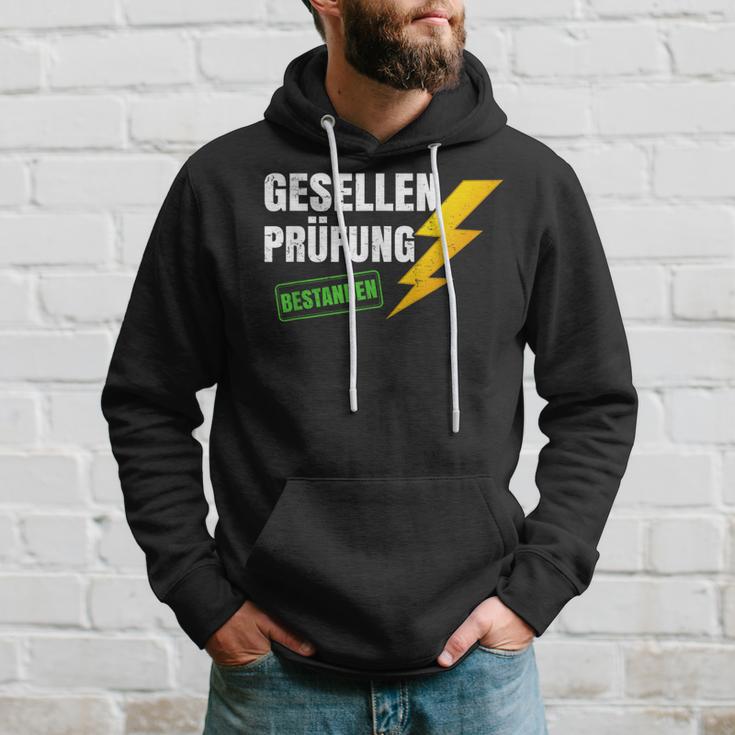 Gesellenprüfung Elektriker Gesellenbrief Saying Gesellen Kapuzenpullover Geschenke für Ihn