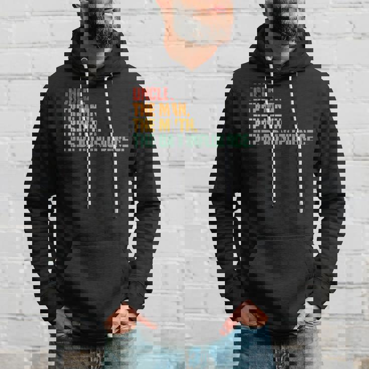 Gracioso Tío Loco El Hombre El Mito La Mala Influencia Sudadera Regaloses