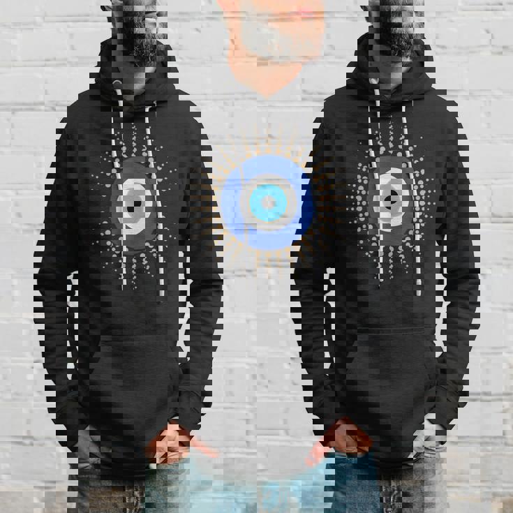 Grec Mauvais Oeil Grèce Mauvais Œil Turc Protection Soleil Sweat à capuche Cadeaux pour lui