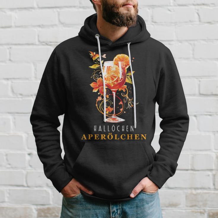 Hallöchen Aperölchen Outfit Sommer Party Cocktail Spritz Kapuzenpullover Geschenke für Ihn