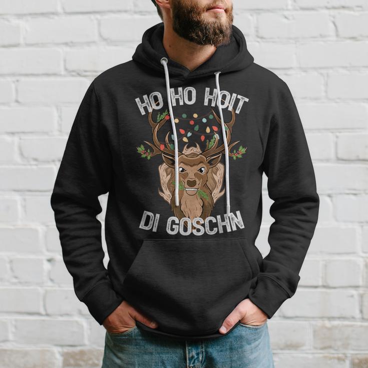 Ho Ho Hoit Di Goschn Weihnachten Ugly Christmas Kapuzenpullover Geschenke für Ihn