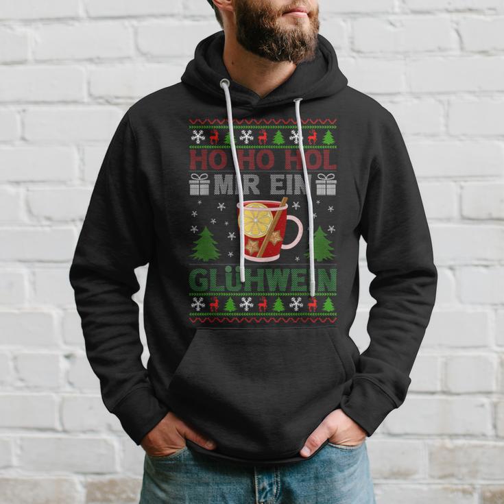 Ho Ho Hol Mir Mal Ein Glühwein Kapuzenpullover Geschenke für Ihn