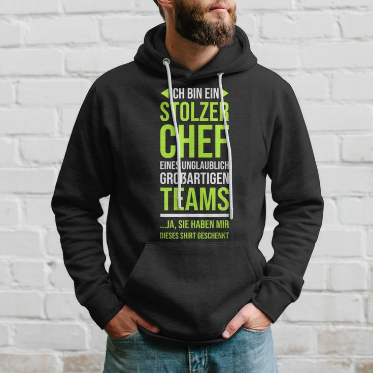 Ich Bin Stolzer Chef Boss Chef Kapuzenpullover Geschenke für Ihn