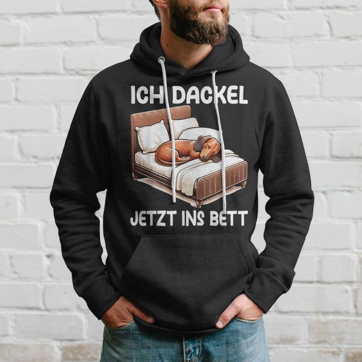 Ich Dachshund Jetzt Ins Bett Sleep Pyjama Kapuzenpullover Geschenke für Ihn