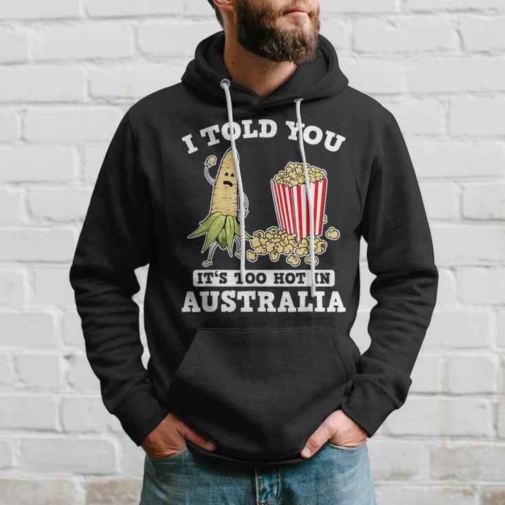 Ich Habe Dir Gesagt Ein Roadtrip Durch Australien Souvenir Popcorn Witz Reisen Kapuzenpullover Geschenke für Ihn