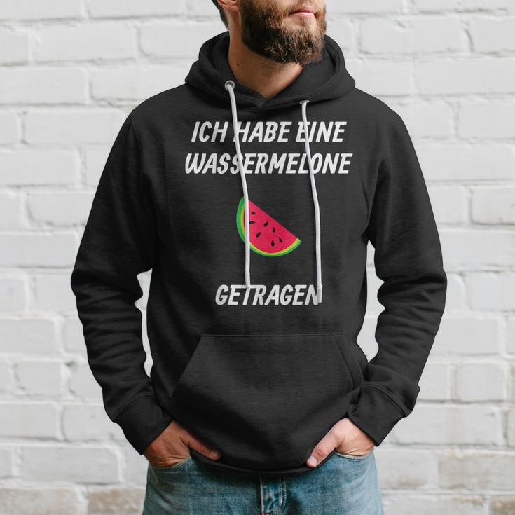 Ich Habe Eine Wassermelon Getrie Ich Habe Eine Kapuzenpullover Geschenke für Ihn