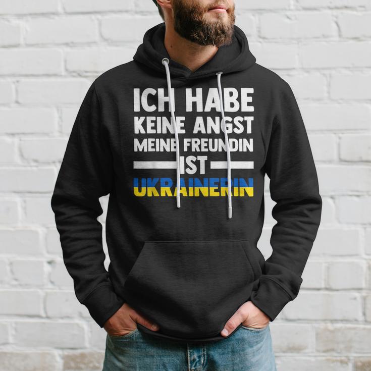 Ich Habe Keine Angst Meine Freundin Ist Ukrainer Kapuzenpullover Geschenke für Ihn