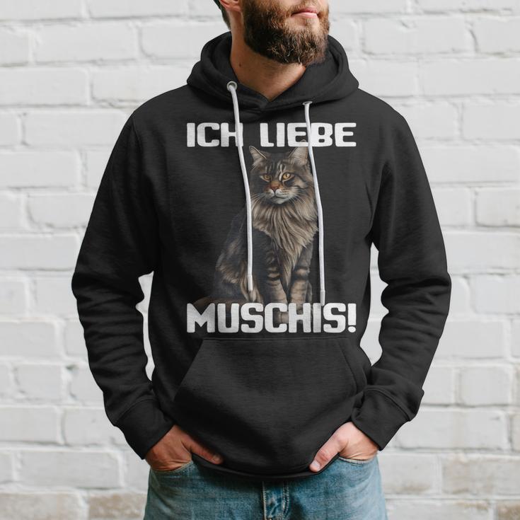 Ich Liebe Muschis I Love Kapuzenpullover Geschenke für Ihn