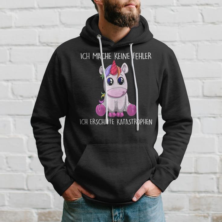 Ich Mache Keine Fehler Ich Erschaffe Katastrophen Einhorn Kapuzenpullover Geschenke für Ihn