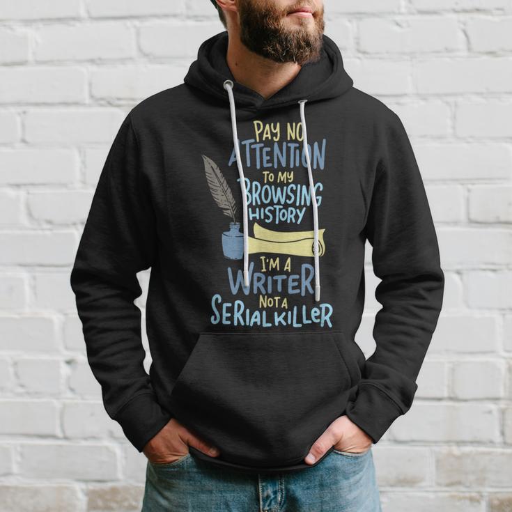 I'm A Writer Not A Serial Killer Writing Kapuzenpullover Geschenke für Ihn