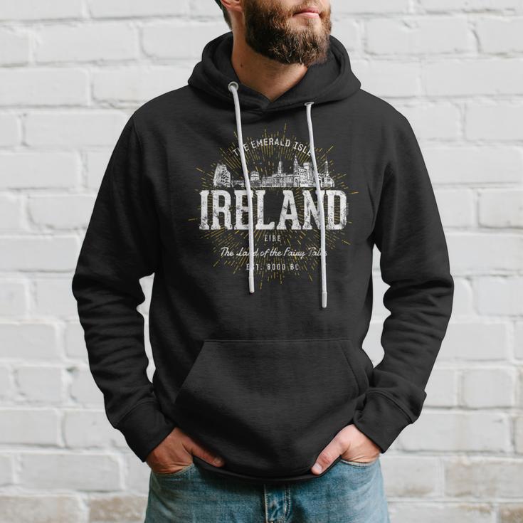 Irelandintage Style Retro Ireland Kapuzenpullover Geschenke für Ihn