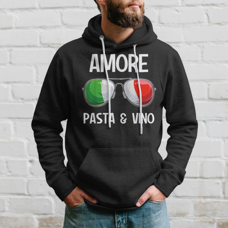 Italia Dialect Italian Amore Pasta &Ino S Kapuzenpullover Geschenke für Ihn