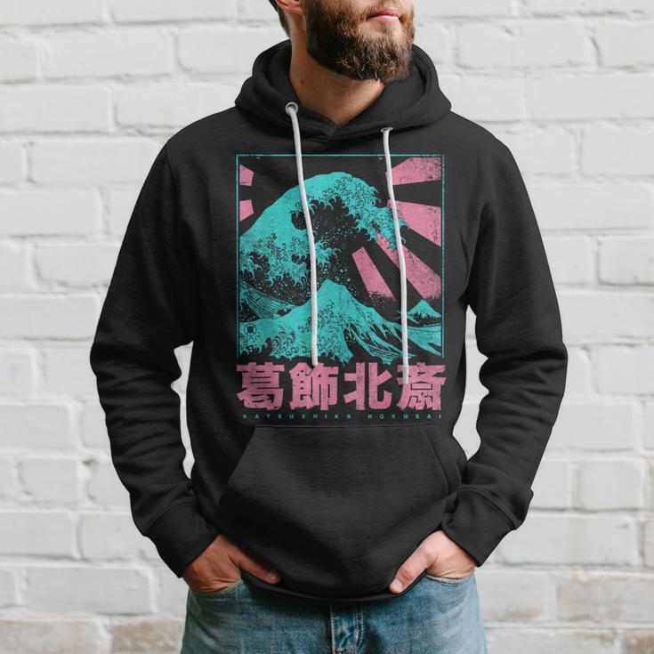 Japanese Hokusai Japan The Great Waveor Kanagawa Kapuzenpullover Geschenke für Ihn