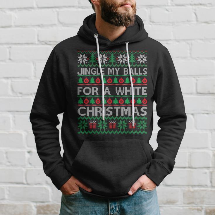 Jingle My Balls For A Christmas Divertidos Jingle Balls Sudadera Regalos para él