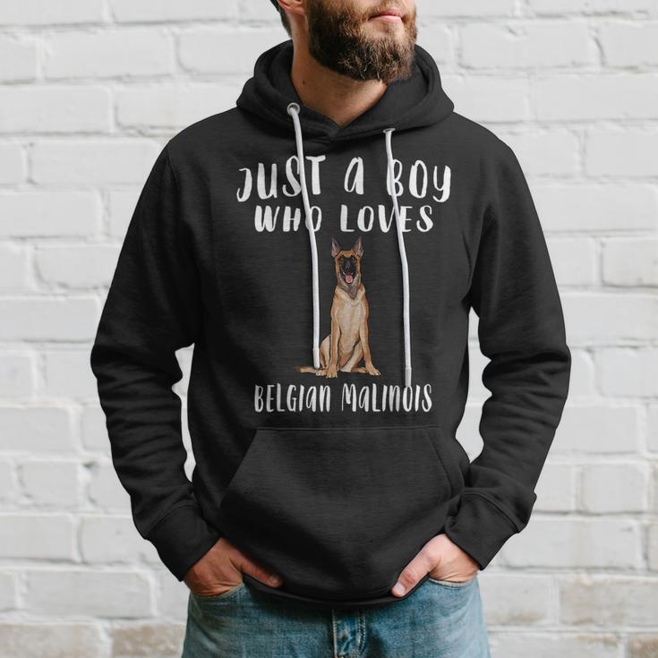 Im Just A Boy Who Loves Belga Malinois Regalo Para Amante De Perros Sudadera Regalos para él