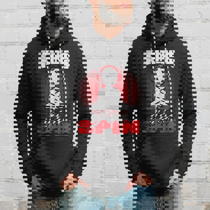 King Of The Spin Edm Dj Music Lover Sudadera Regalos para él