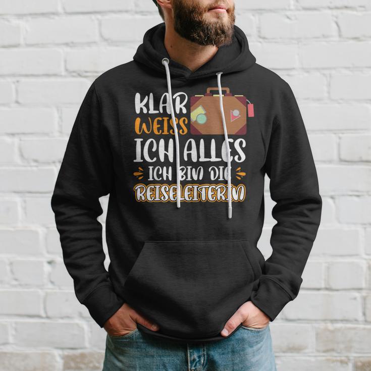 Klar Weiß Ich Alles Ich Bin Die Reiseleiterin S Kapuzenpullover Geschenke für Ihn