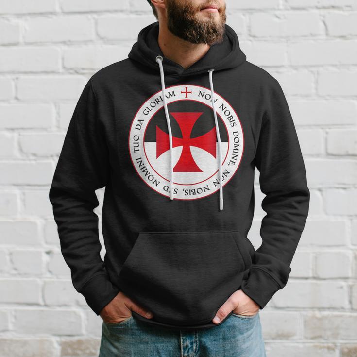 Knights Templar Cross And Seal Knight Kapuzenpullover Geschenke für Ihn