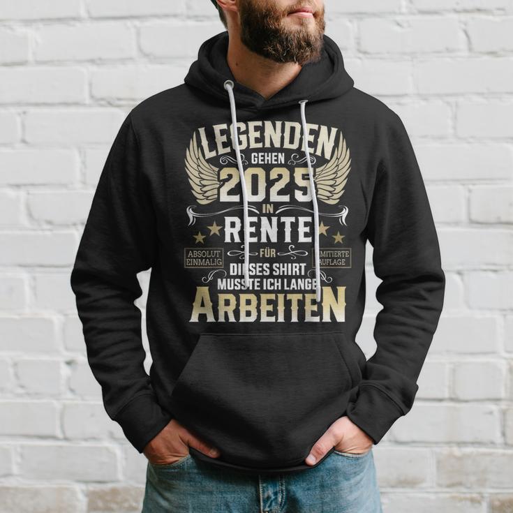 Legends Go Into Retirement 2025 Long Work For Retirees Kapuzenpullover Geschenke für Ihn