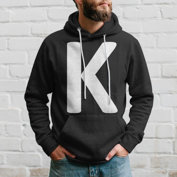 Letter K Kapuzenpullover Geschenke für Ihn