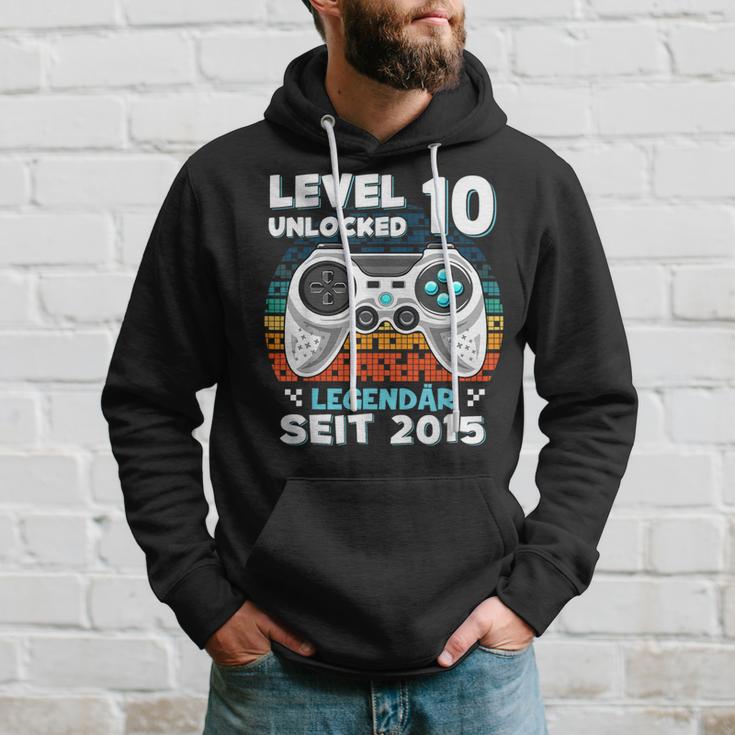 Level 10 Years Birthday Young Gamer 2015 Birthday Kapuzenpullover Geschenke für Ihn