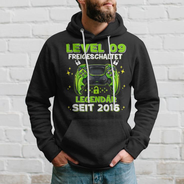 Level 9 Years Birthday Young Gamer 2016 Birthday Kapuzenpullover Geschenke für Ihn